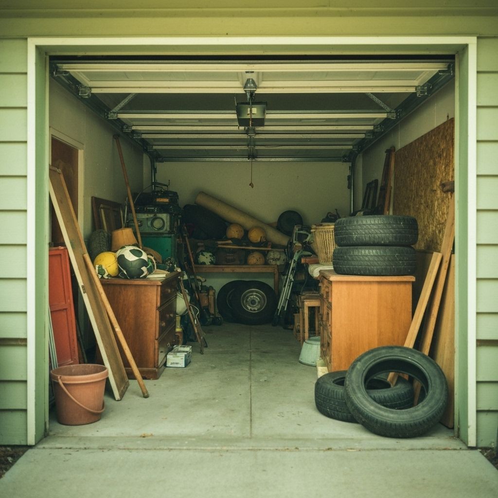Before - Garage Cleanup